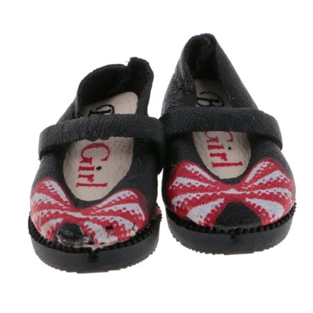 of Doll Small Black Flat /6 OB Dolls Dress up Accessories