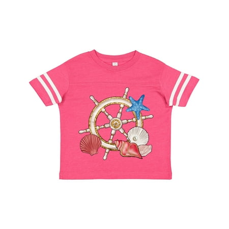 Inktastic Ship Wheel and Sea Shells in Red White and Blue Gift Toddler Boy or Toddler Girl T-Shirt
Inktastic Ship Wheel and Sea Shells in Red White and Blue Gift Toddler Boy or Toddler Girl T-Shirt