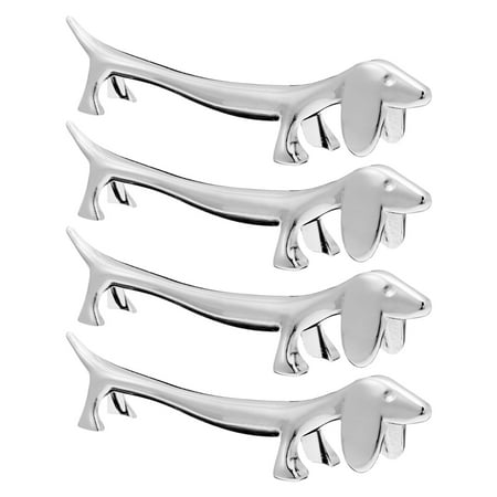 NUOLUX 4pcs Zinc Alloy Chopstick Rests Metal Dog Shape Chopstick Racks Cutlery Organizer
NUOLUX 4pcs Zinc Alloy Chopstick Rests Metal Dog Shape Chopstick Racks Cutlery Organizer