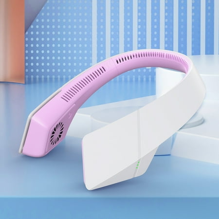 Hesroicy Hanging Neck Fan USB Powered Fast Charge Electric Fan Headphone Design Mini Cooling Portable Neck Fan for Work
Hesroicy Hanging Neck Fan USB Powered Fast Charge Electric Fan Headphone Design Mini Cooling Portable Neck Fan for Work