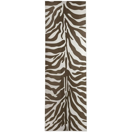 Zebra Brown Kitchen Mat by Kavka Designs