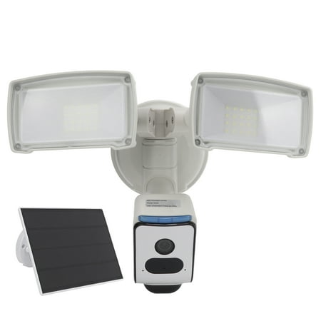 Ymiko WiFi CCTV Night Cam WiFi Floodlight Camera 2MP HD Solar Powered Security Cam IP65 Waterproof PIR Detection Night Two Way Audio
Ymiko WiFi CCTV Night Cam WiFi Floodlight Camera 2MP HD Solar Powered Security Cam IP65 Waterproof PIR Detection Night Two Way Audio