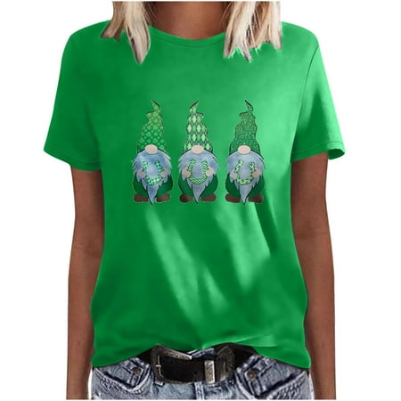 Womens Tops Corset Tops for Women Women s Casual Round-Neck St. Patrick s Day Printed T-Shirt Loose Fit Short Sleeve Tops Blouse White Long Sleeve Shirts for Women on Clearance Valentine Shirts
Womens Tops Corset Tops for Women Women s Casual Round-Neck St. Patrick s Day Printed T-Shirt Loose Fit Short Sleeve Tops Blouse White Long Sleeve Shirts for Women on Clearance Valentine Shirts