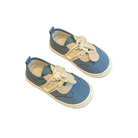 Rotosw Kids Canvas Shoes Soft Sole Flats Drawstring Walking Shoe Anti-skid Casual Sneakers Athletic Comfort Sneaker Blue 8C
Rotosw Kids Canvas Shoes Soft Sole Flats Drawstring Walking Shoe Anti-skid Casual Sneakers Athletic Comfort Sneaker Blue 8C