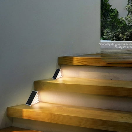 Kotyreds 2pcs LED Solar Stair Light Anti-theft White/warm White/rgb Color for Garden Deck
Kotyreds 2pcs LED Solar Stair Light Anti-theft White/warm White/rgb Color for Garden Deck