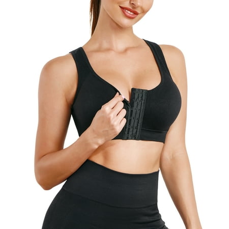 Eleady Women Wireless Posture Support Bra Front Closure Bras Women Posture Bras with Back Support Full Coverage Wireless Tops Adjustable Posture Corrector(Black X-Large)
Eleady Women Wireless Posture Support Bra Front Closure Bras Women Posture Bras with Back Support Full Coverage Wireless Tops Adjustable Posture Corrector(Black X-Large)