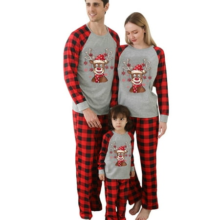 Grianlook Matching Pajamas for Baby Kids Adults Christmas Print Two Piece Sets Sleepwear Pjs Tops and Bottoms Pants
Grianlook Matching Pajamas for Baby Kids Adults Christmas Print Two Piece Sets Sleepwear Pjs Tops and Bottoms Pants