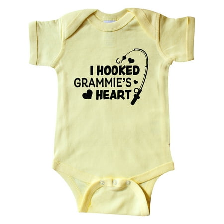 Inktastic I Hooked Grammie s Heart with Fishing Rod Gift Baby Boy or Baby Girl Bodysuit
Inktastic I Hooked Grammie s Heart with Fishing Rod Gift Baby Boy or Baby Girl Bodysuit