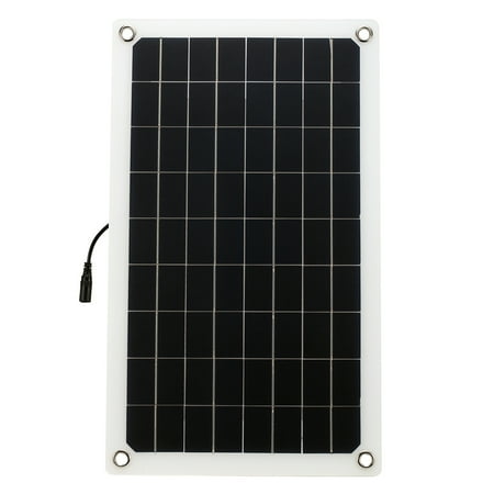 20W Solar Panel Monocrystalline Silicon Solar Cell with Dual USB Car Lighter Alligator Clip DIY Waterproof Camping Portable Power Solar Panel Compatible for Car Boat Marine
20W Solar Panel Monocrystalline Silicon Solar Cell with Dual USB Car Lighter Alligator Clip DIY Waterproof Camping Portable Power Solar Panel Compatible for Car Boat Marine