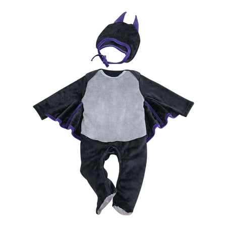 Halloween Kids Boys Girls Cute Bat-sleeve Romper Funny Coral Fleece Jumpsuit Suit Halloween Toddler Cosplay Clothes with Hat
Halloween Kids Boys Girls Cute Bat-sleeve Romper Funny Coral Fleece Jumpsuit Suit Halloween Toddler Cosplay Clothes with Hat