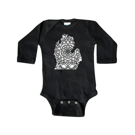 Inktastic Michigan Silhouette Mandala Gift Baby Boy or Baby Girl Long Sleeve Bodysuit
Inktastic Michigan Silhouette Mandala Gift Baby Boy or Baby Girl Long Sleeve Bodysuit