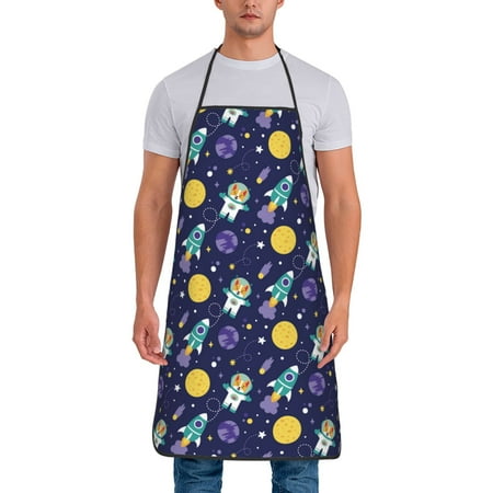 Wukai Astronaut Corgi Print Aprons Adjustable Bib Aprons Cooking Kitchen Chef Apron for Women and Men
Wukai Astronaut Corgi Print Aprons Adjustable Bib Aprons Cooking Kitchen Chef Apron for Women and Men