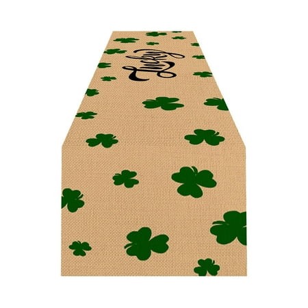 St. Patrick s Day Irish Festival Table Runner Linen Anti Oil Easy To Clean Table Cloth Digital Printing Table Mat
St. Patrick s Day Irish Festival Table Runner Linen Anti Oil Easy To Clean Table Cloth Digital Printing Table Mat