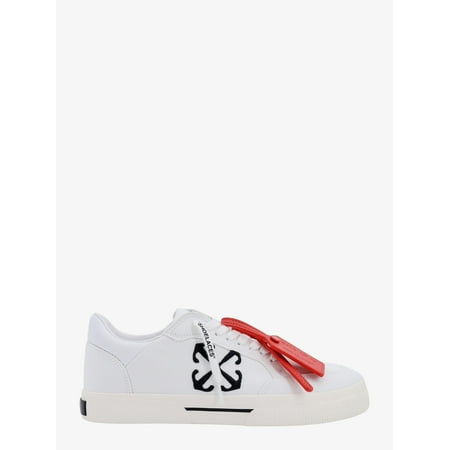 Off White Man New Low Vulcanized Man White Sneakers