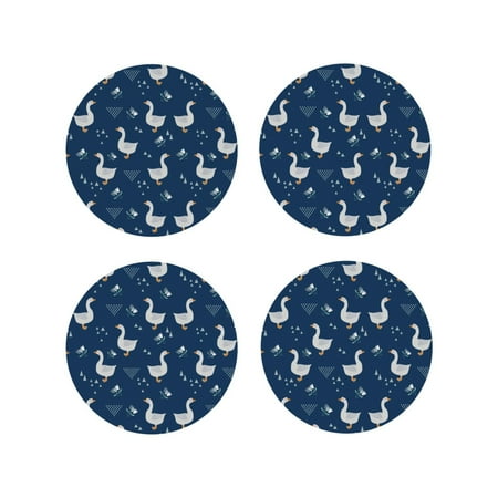Leather Coasters with Heat-resistant for Drinks Bohemian Cute Duck Navy Blue -标题2 Round Shape
Leather Coasters with Heat-resistant for Drinks Bohemian Cute Duck Navy Blue -标题2 Round Shape