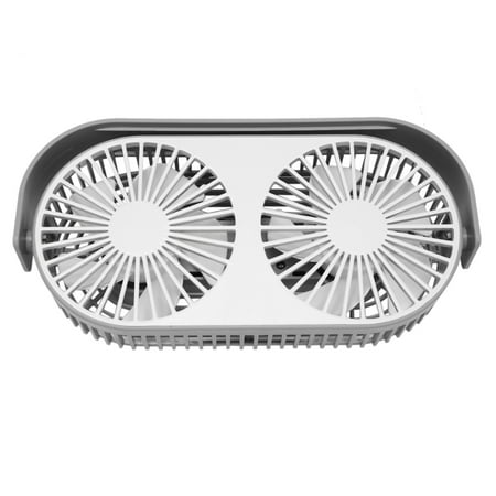 Chamat 360 Degree Chargeable Summer Double-Head USB Cooling Personal Fan 3 Adjustable Speeds for Office Home Outdoor(Gray)
Chamat 360 Degree Chargeable Summer Double-Head USB Cooling Personal Fan 3 Adjustable Speeds for Office Home Outdoor(Gray)