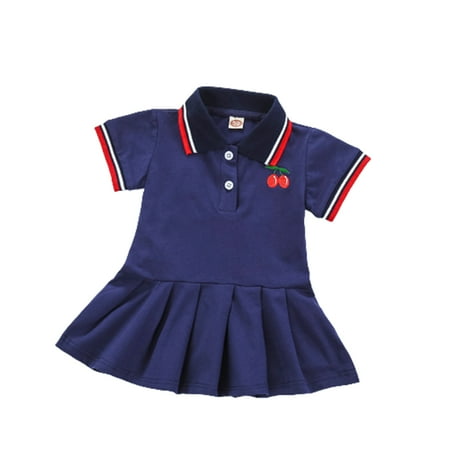 PEACNNG Kids Dress Spring Summer Turn-down Collar Kids Clothing Fashion toddler Baby Girls Clothes Summer Dress Girls
PEACNNG Kids Dress Spring Summer Turn-down Collar Kids Clothing Fashion toddler Baby Girls Clothes Summer Dress Girls