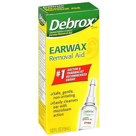 Debrox Drips Earwax Removal Aid .5 oz - Walmart.com