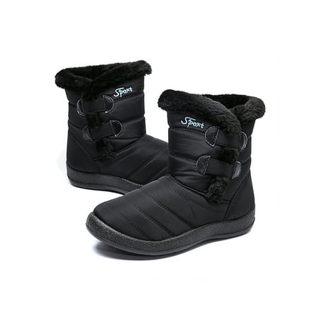 Colisha Women s Thicken Snow Boots Fur-lined Slip On Warm Ankle Shoes Anti-Slip Shoes Black Boots
Colisha Women s Thicken Snow Boots Fur-lined Slip On Warm Ankle Shoes Anti-Slip Shoes Black Boots