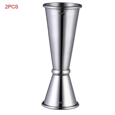 Elroy 2 Pieces Stainless Steel Double Shaker Measure Cup 30ml/60ml Bar Jigger Liquo Measuring Tool Kitchen Drink Cups Gadgets
Elroy 2 Pieces Stainless Steel Double Shaker Measure Cup 30ml/60ml Bar Jigger Liquo Measuring Tool Kitchen Drink Cups Gadgets