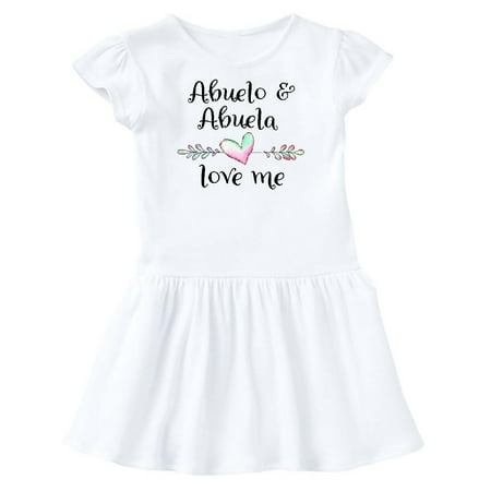 Inktastic Abuelo and Abuela Love Me- Heart Grandchild Gift Toddler Girl Dress
Inktastic Abuelo and Abuela Love Me- Heart Grandchild Gift Toddler Girl Dress