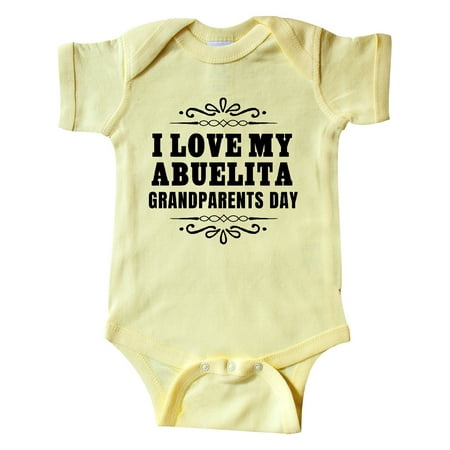 Inktastic Grandparents Day I Love My Abuelita Gift Baby Boy or Baby Girl Bodysuit
Inktastic Grandparents Day I Love My Abuelita Gift Baby Boy or Baby Girl Bodysuit
