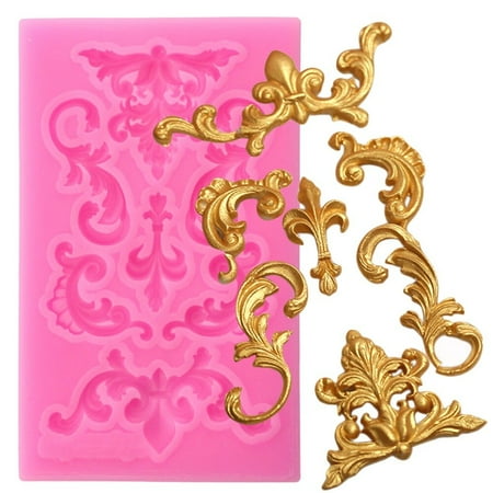 UMMH Silicone Mold Scroll Relief Fondant Mold Cake Decorating Tools Candy Clay Chocolate Gumpaste Mould Cupcake Baking Molds 
UMMH Silicone Mold Scroll Relief Fondant Mold Cake Decorating Tools Candy Clay Chocolate Gumpaste Mould Cupcake Baking Molds