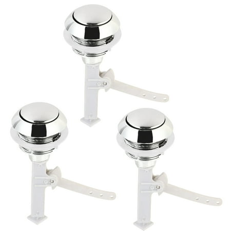 NUOLUX 3pcs Toilet Tank Single Push Button Round Toilet Water Tank Cover Push Button
NUOLUX 3pcs Toilet Tank Single Push Button Round Toilet Water Tank Cover Push Button