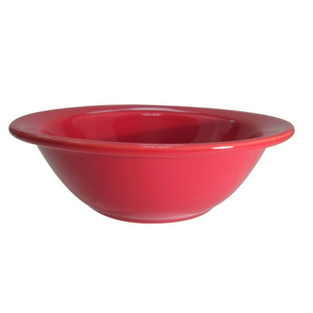 Las Vegas Grapefruit Dish Red 13 Oz. 6-5/8 Dia. X 2 H Stoneware Red
