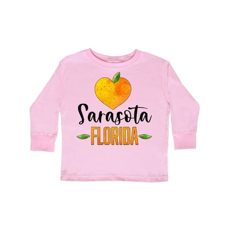 Inktastic Sarasota Florida Orange in Heart Gift Toddler Boy or Toddler Girl Long Sleeve T-Shirt
Inktastic Sarasota Florida Orange in Heart Gift Toddler Boy or Toddler Girl Long Sleeve T-Shirt