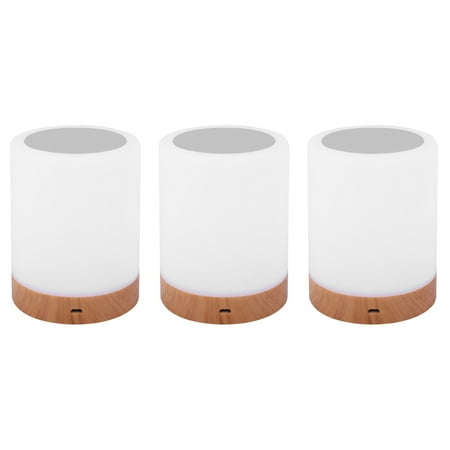 3X Night Light Touch Lamp for Bedrooms Bedside with Rechargeable Battery Dimmable 2800K-3100K Color Changing RGB
3X Night Light Touch Lamp for Bedrooms Bedside with Rechargeable Battery Dimmable 2800K-3100K Color Changing RGB