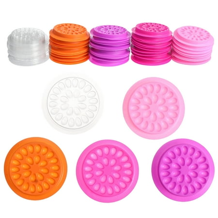 TOYMYTOY 100pcs Flower Shape Grafting Eyelash Glue Tray Eyelash Extension Glue Holder
TOYMYTOY 100pcs Flower Shape Grafting Eyelash Glue Tray Eyelash Extension Glue Holder