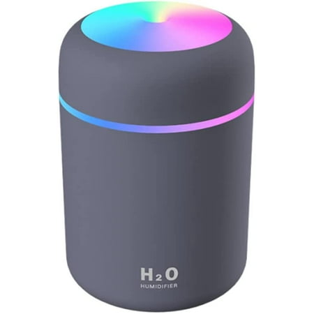TIMPCV Colorful Cool Mini Cute Humidifier USB 300ml Portable with 7 Colors 2 Fog Mode Ultra Quiet Suitable for Home Car Bedroom Office and Travel (Grey)
TIMPCV Colorful Cool Mini Cute Humidifier USB 300ml Portable with 7 Colors 2 Fog Mode Ultra Quiet Suitable for Home Car Bedroom Office and Travel (Grey)