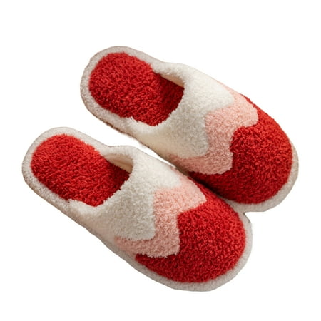 Hadanceo 1 Pair Men Winter Slippers Anti-slip Plush Thermal Unisex Thicken Winter Home Shoes Adult Shoes
Hadanceo 1 Pair Men Winter Slippers Anti-slip Plush Thermal Unisex Thicken Winter Home Shoes Adult Shoes