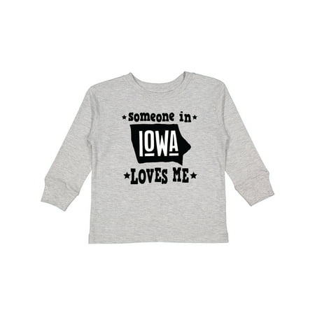 Inktastic Someone in Iowa Loves Me Souvenir Boys or Girls Long Sleeve Toddler T-Shirt
Inktastic Someone in Iowa Loves Me Souvenir Boys or Girls Long Sleeve Toddler T-Shirt