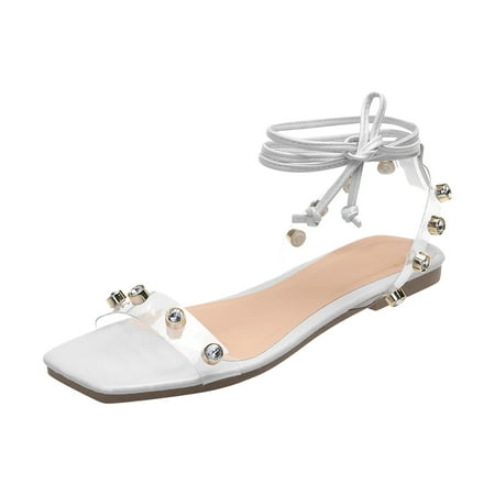 Honeeladyy Clearance under 5$ Summer Ladies Sandals Artificial Rhinestone Bandage Casual Flat Women s Beach Strap Shoes
Honeeladyy Clearance under 5$ Summer Ladies Sandals Artificial Rhinestone Bandage Casual Flat Women s Beach Strap Shoes
