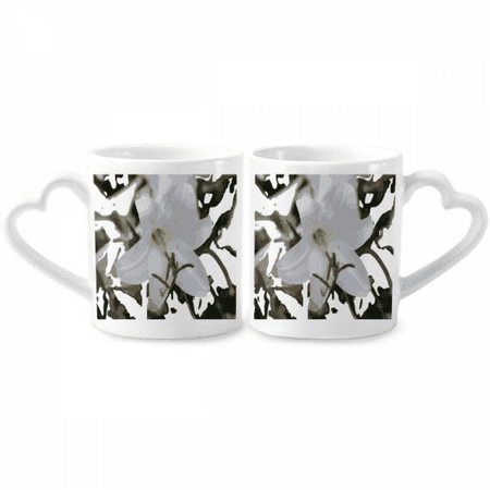 Chile Lily Lilium Art Deco Fashion Couple Porcelain Mug Set Cerac Lover Cup Heart Handle
Chile Lily Lilium Art Deco Fashion Couple Porcelain Mug Set Cerac Lover Cup Heart Handle