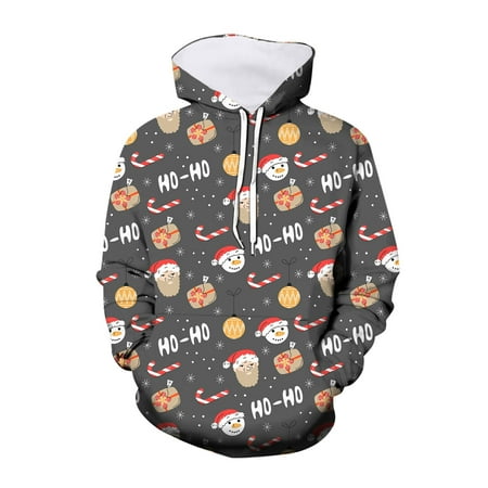 CHAOLEI Autumn And Winter Christmas Hooded Crew Neck Santa Hoodie 3d Digital Print Casual Cartoon Printed Pullover Hoodie For Girls Boys With Pocket Sweatshirt -Grey 4-5 Years
CHAOLEI Autumn And Winter Christmas Hooded Crew Neck Santa Hoodie 3d Digital Print Casual Cartoon Printed Pullover Hoodie For Girls Boys With Pocket Sweatshirt -Grey 4-5 Years