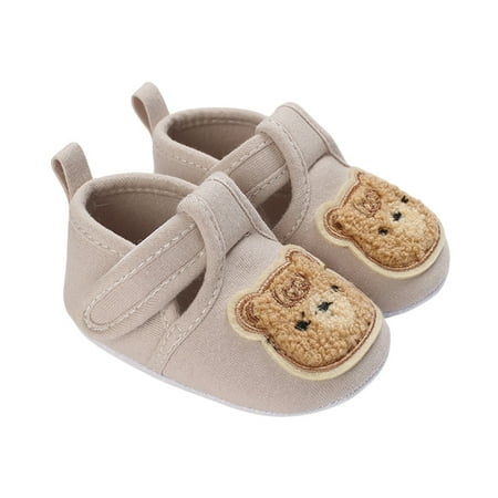 Tregren Baby Canvas Shoes Cartoon Bear Non-slip Walking Shoes Casual Flats for Girls Boys
Tregren Baby Canvas Shoes Cartoon Bear Non-slip Walking Shoes Casual Flats for Girls Boys
