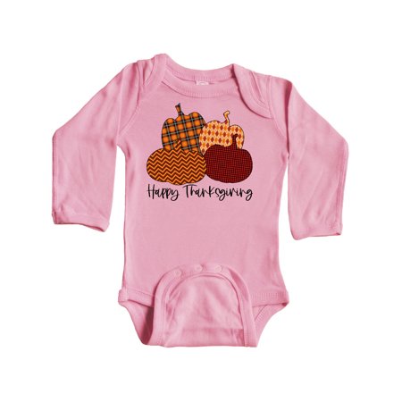 Inktastic Happy Thanksgiving Cute Pumpkin Patterns Gift Baby Boy or Baby Girl Long Sleeve Bodysuit
Inktastic Happy Thanksgiving Cute Pumpkin Patterns Gift Baby Boy or Baby Girl Long Sleeve Bodysuit
