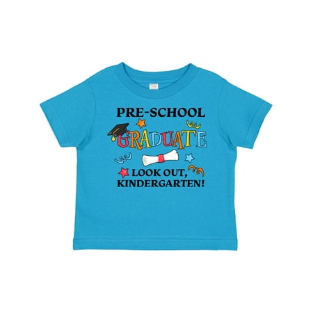 Inktastic Pre-School Graduate Look Out Kindergarten! Gift Toddler Boy or Toddler Girl T-Shirt
Inktastic Pre-School Graduate Look Out Kindergarten! Gift Toddler Boy or Toddler Girl T-Shirt