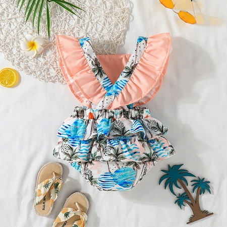 nsendm Babys Girls Summer Sleeveless Romper Bodysuit Clothes Colourful Flower Prints Long Sleeve Dance Leotard Childrenscostume Pink 9-12 Months
nsendm Babys Girls Summer Sleeveless Romper Bodysuit Clothes Colourful Flower Prints Long Sleeve Dance Leotard Childrenscostume Pink 9-12 Months