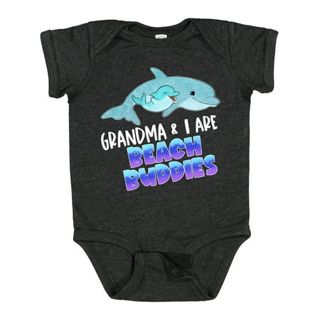 Inktastic Grandma and I Are Beach Buddies Cute Dolphins Gift Baby Boy or Baby Girl Bodysuit
Inktastic Grandma and I Are Beach Buddies Cute Dolphins Gift Baby Boy or Baby Girl Bodysuit