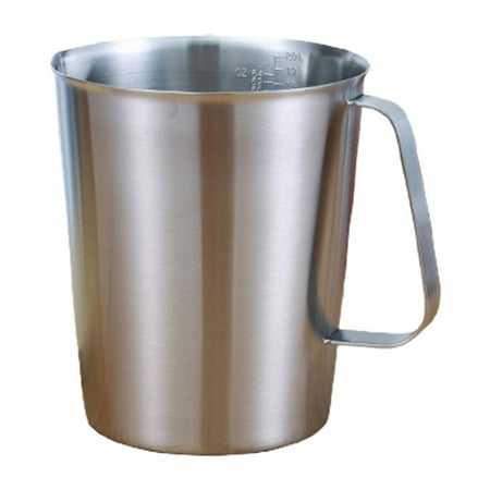 TRINGKY Thickened 304 Stainless Steel Measuring Cup with Scale 500ml-2000ml Kitchen Milk
TRINGKY Thickened 304 Stainless Steel Measuring Cup with Scale 500ml-2000ml Kitchen Milk