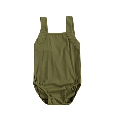 Canrulo Infant Baby Boys Girls One-Piece Swimsuit Solid Suspender Swimwear Bathing Suit Clothes Black Green 6-12 Months
Canrulo Infant Baby Boys Girls One-Piece Swimsuit Solid Suspender Swimwear Bathing Suit Clothes Black Green 6-12 Months