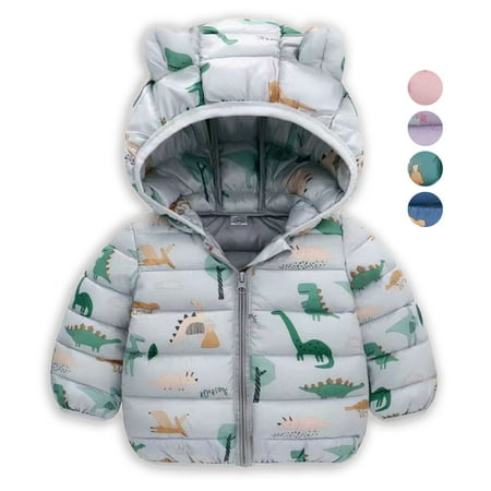 SYNPOS Toddler Baby Girl Boy Cartoon Dinosaur Light Down Hooded Jacket Kids Warm Coat
SYNPOS Toddler Baby Girl Boy Cartoon Dinosaur Light Down Hooded Jacket Kids Warm Coat