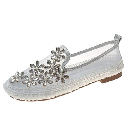 Eashery Casual Shoes for Women Cushion Breathable Womens Shoes Dressy Casual Silver 40
Eashery Casual Shoes for Women Cushion Breathable Womens Shoes Dressy Casual Silver 40