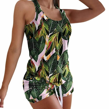 Women Sleepwear Tank Short Pajama Sets