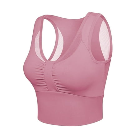 Sports Bras for Women Exercise Active Vest Fanshion Yoga No Underwire Bra for Womens Pink M
Sports Bras for Women Exercise Active Vest Fanshion Yoga No Underwire Bra for Womens Pink M