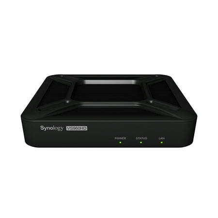 Synology VisualStation VS960HD Surveillance Station - Surveillance Station - Motion JPEG, H.264, MPEG-4, H.265 Formats - 960 Fps - 1 Audio In - 1 Audio Out - HDMI
